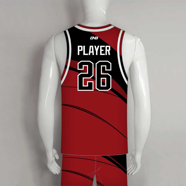 BSKC1 Sublimated Custom Mens Basketball Jerseys and Shorts