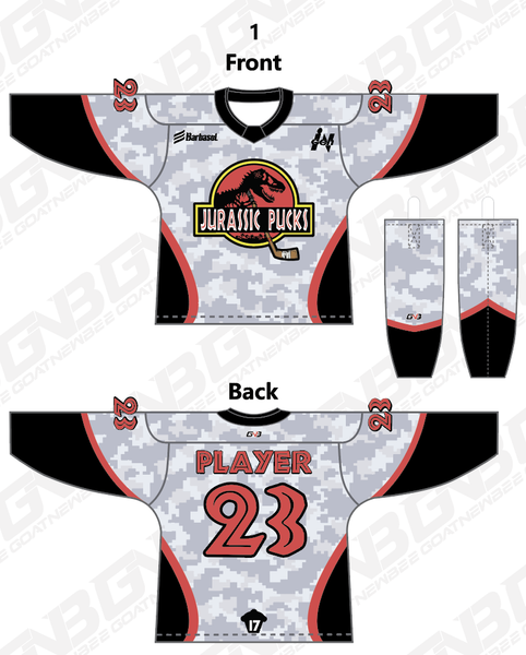 Ben Bakker Custom Sublimated Hockey Jerseys