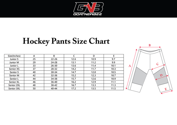 Custom Sublimated Roller Hockey Pants - DESIGN YOUR OWN