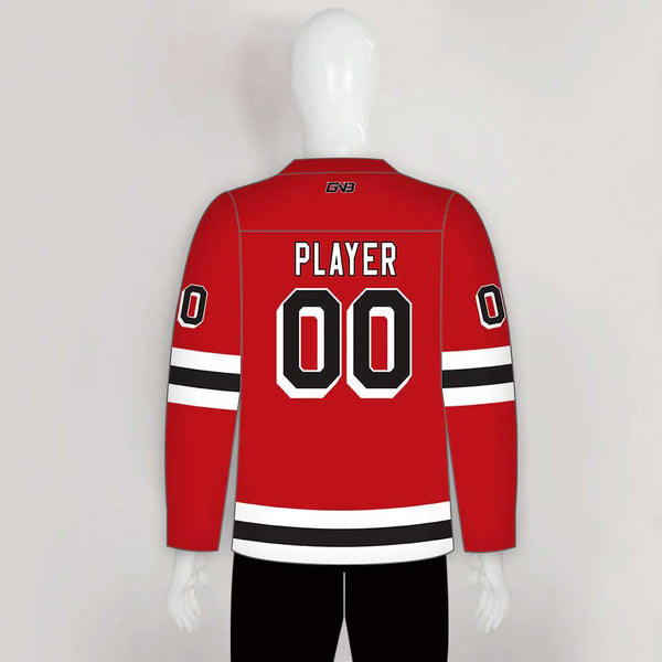 HJQ3 Jesus Saves Custom Sublimated Funny Hockey Jerseys