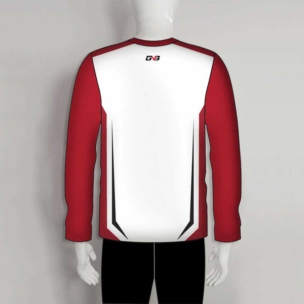 FJZ01 Sublimated Custom Sun Protection Fishing Shirts Crew Neck