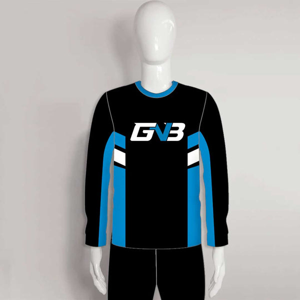 FJZ06 Sublimated Custom Youth Kids Fishing Jerseys Crew Neck