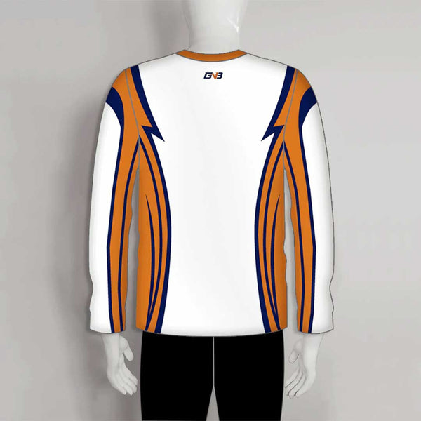 FJZ08 Sublimated Custom White Fishing Shirts for Men Women
