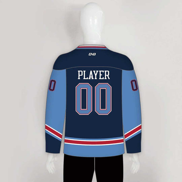 HJZ115 Punishment Skull Sublimated Custom Hockey Goalie Jerseys
