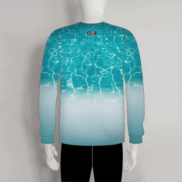 FJZ24 Swimming Pool Water Custom Performance Fishing Shirts