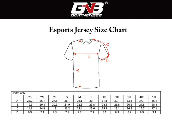 EJZ4 Sublimated Personalized Esports Team Gaming Jerseys