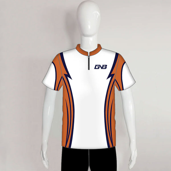 AJZ6 Short Sleeve Custom White Archery Jerseys