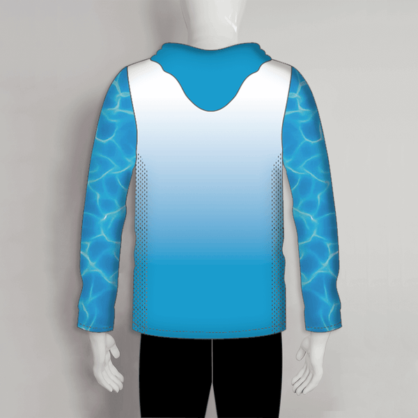 FHX05 Sky Blue Shades Long Sleeve Custom Hooded Fishing Shirts - YoungSpeeds
