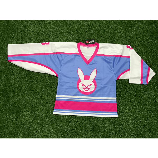 HJZ307 Bunny Sublimated Custom Hockey Jerseys - YoungSpeeds