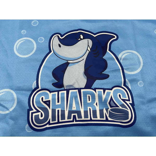 HJZ290 Sublimated Sharks Custom Hockey Jerseys - YoungSpeeds