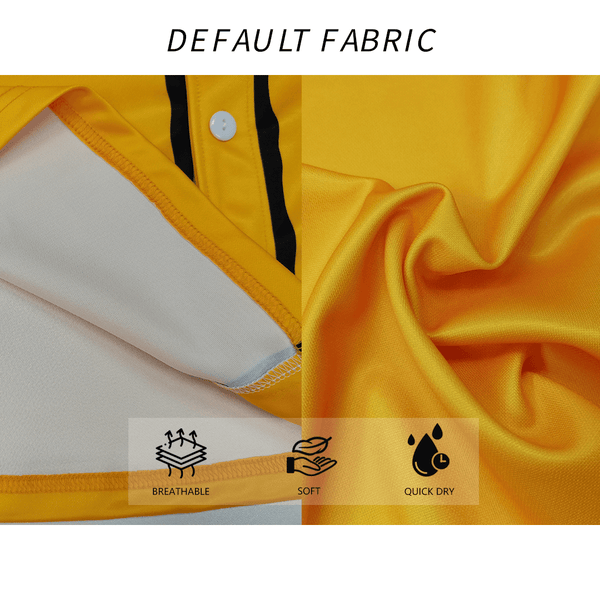 C34 Yellow Distressed Crewneck Custom Softball Shirts - YoungSpeeds