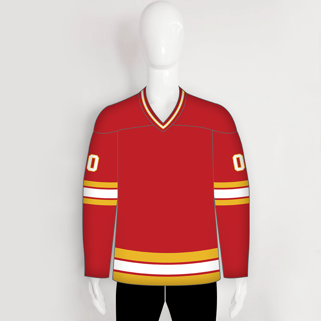 Calgary Flames 1989 Away Retro Hockey Jerseys YoungSpeeds