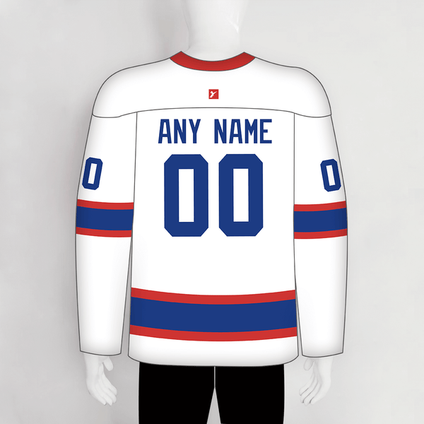 HJC133 Blank Custom Vintage Winnipeg Jets Jerseys 1992 Home - YoungSpeeds