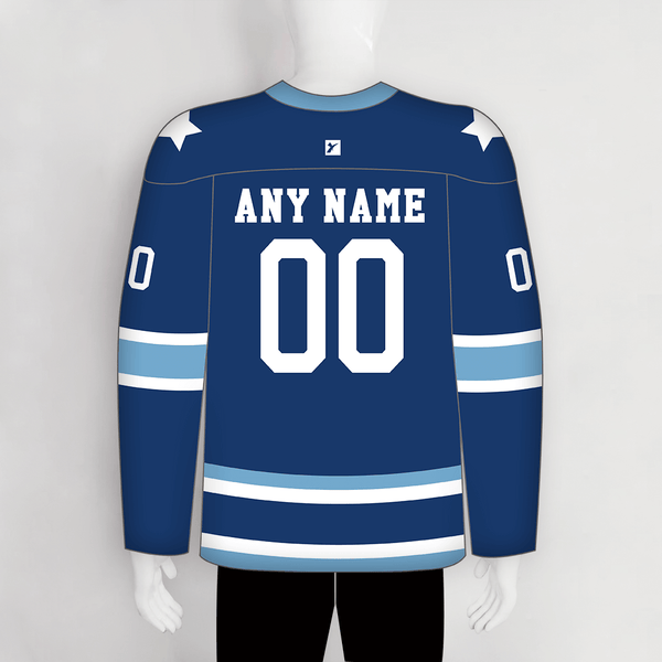 HJC134 Vintage 1974 Houston Aeros WHA Blank Custom Hockey Jerseys - YoungSpeeds
