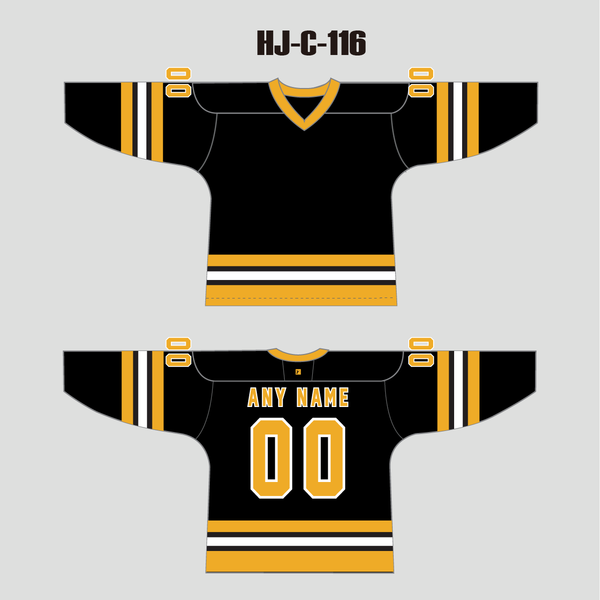 HJC116 1990 Away Boston Bruins Retro Jerseys Blank Custom Made - YoungSpeeds