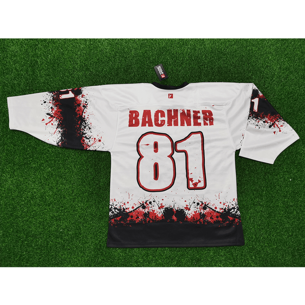 HJZ287 Three Headed Skull Sublimated Custom Cool Hockey Jerseys - YoungSpeeds