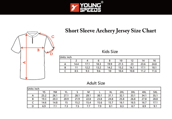 Affinity Graphics & Tees Archery Jerseys (139 crew neck jerseys & 74 1/4 zip jerseys) - YoungSpeeds