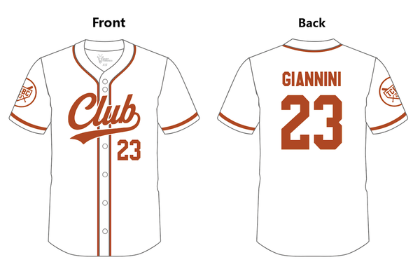 TCBC Club Fall Jerseys  - Add one jersey