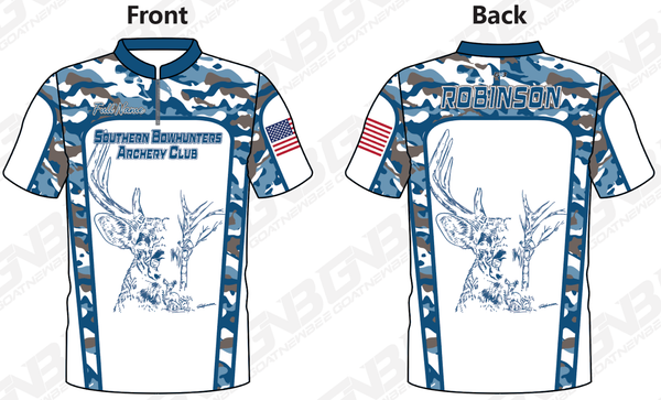 Southern Bowhunters Custom Shooter Archery Jerseys