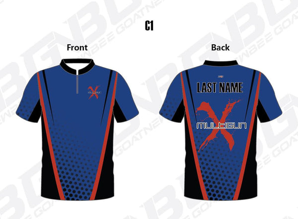 Xtreme MultiGun USPSA Custom Shooter Jerseys
