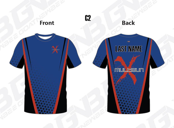 Xtreme MultiGun USPSA Custom Shooter Jerseys