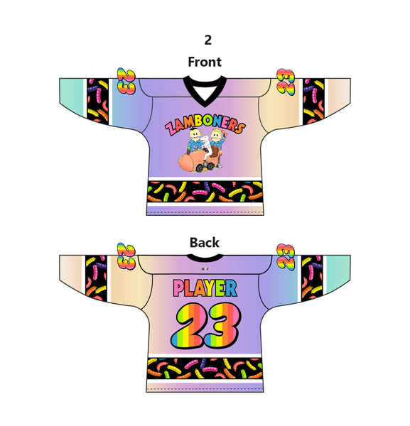 Zamboners Custom Sublimated Hockey Jerseys2026