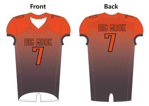 Custom Football Jersey- BIG MOOK