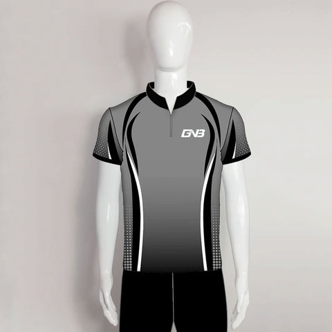 AJZ13 Performance Gray Custom Archery Team Shirts