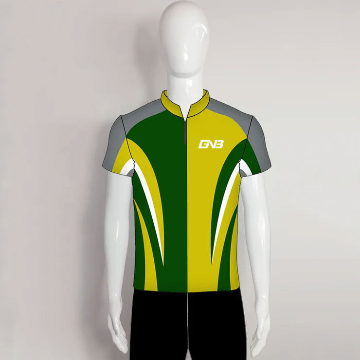AJZ16 Green/Yellow/Gray Custom Archery Club Jerseys