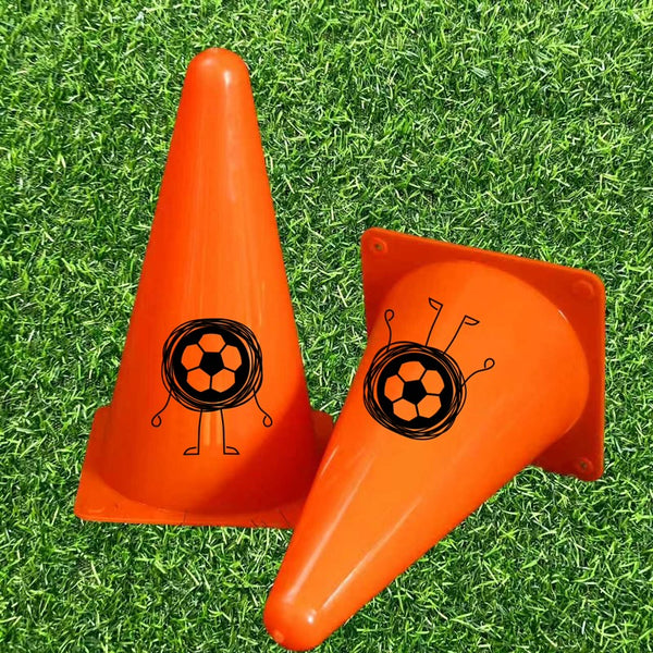 Multi-Color Cones Set (9 Inch 60 Pack)