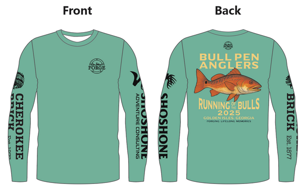 Running Of The Bulls fishing tournament Staff Jersey