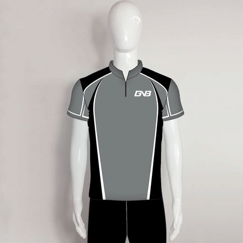AJZ32 Grey Black Custom Archery Jerseys