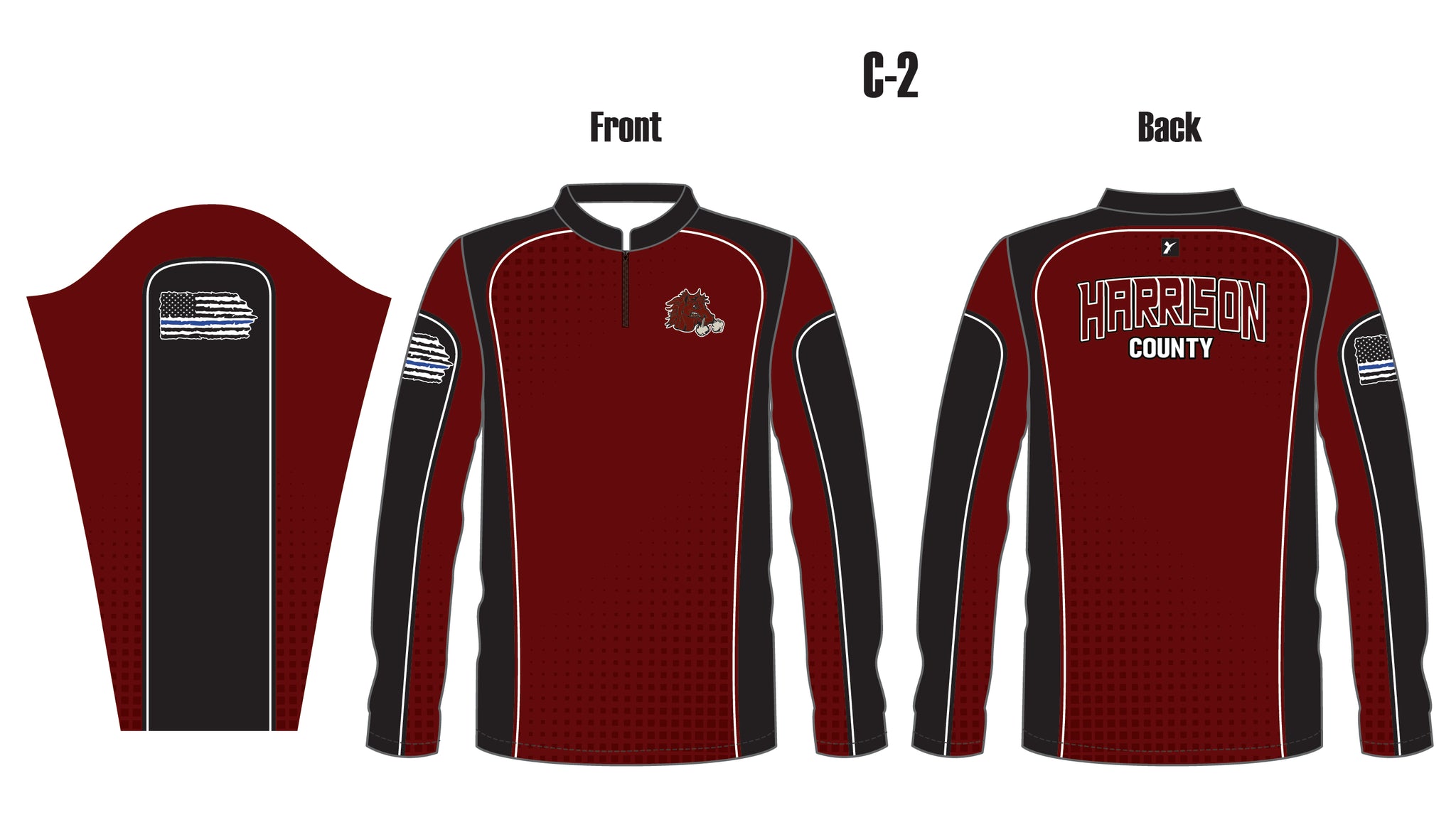 Harrison County High School Archery Team Coach Long Sleeves2024