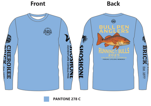 Running Of The Bulls fishing tournament Staff Jersey