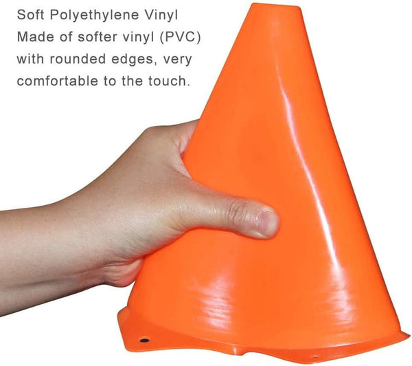 Soccer Cones Set-9 Inch 60 Pack