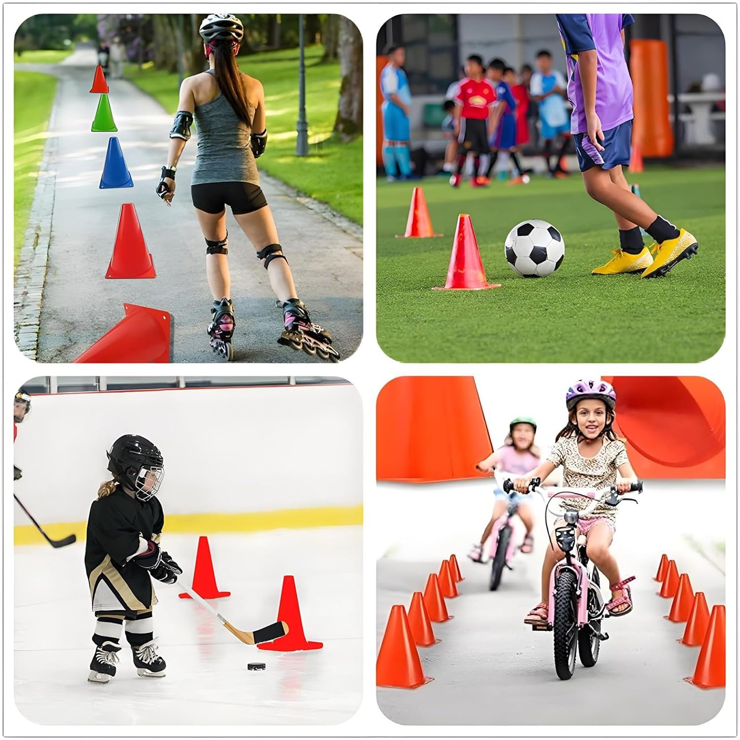 KIDSUNITED-Multi-Color Cones