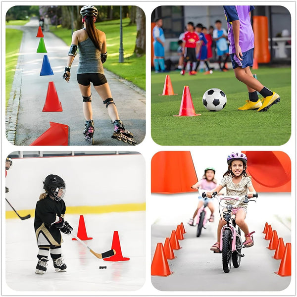 Soccer Cones Set-9 Inch 60 Pack