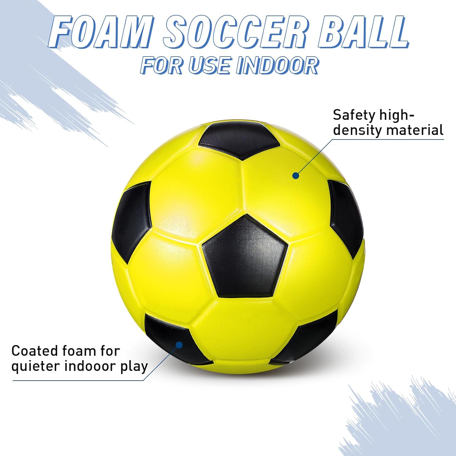 KIDSUNITED Foam Soccer Balls for Kids