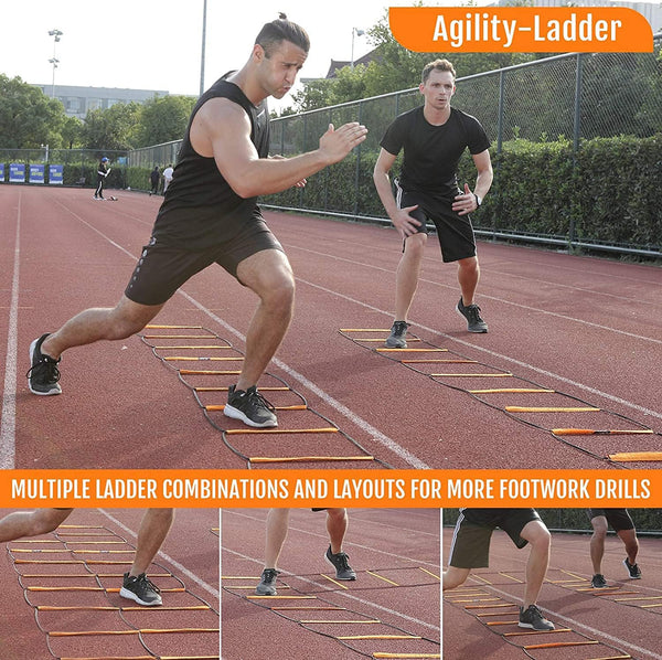 Agility Ladder (4 pack, 8-rung each)