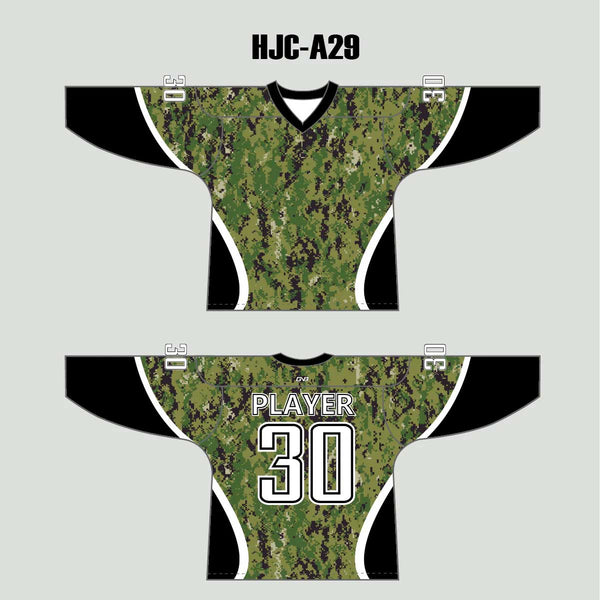 AOR-2 Digital Camouflage Custom Hockey Jerseys