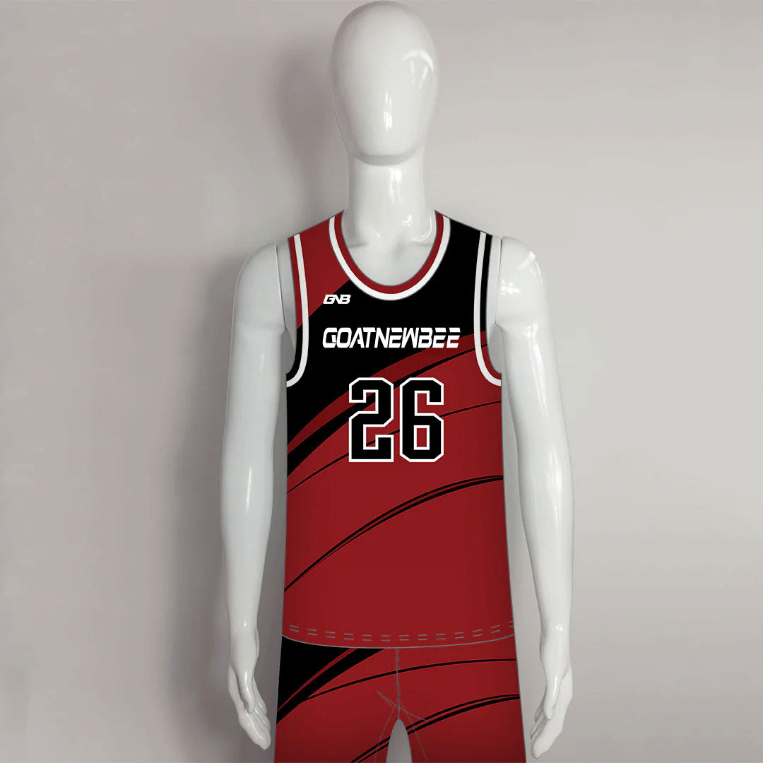 BSKC1 Sublimated Custom Mens Basketball Jerseys and Shorts