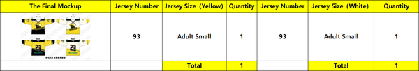Barron Chetek Youth Hockey Custom Sublimated Hockey Jerseys 2026 - 1