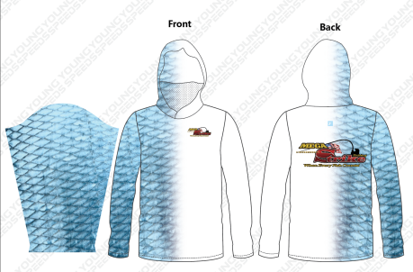 MegaStrike Fishing jersey with buff