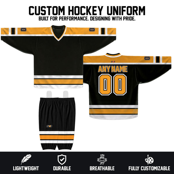 C8 Sublimated Custom Team Hockey Jerseys Socks
