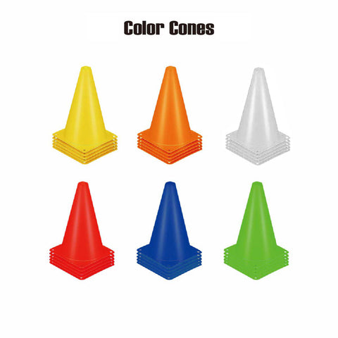Multi-Color Cones Set (9 Inch 60 Pack)