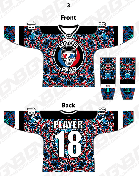 Connor Ream Custom Sublimated Hockey Jerseys