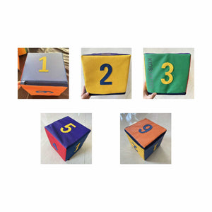 Exercise Dice, 6 Sided Foam Fun Workout Dice
