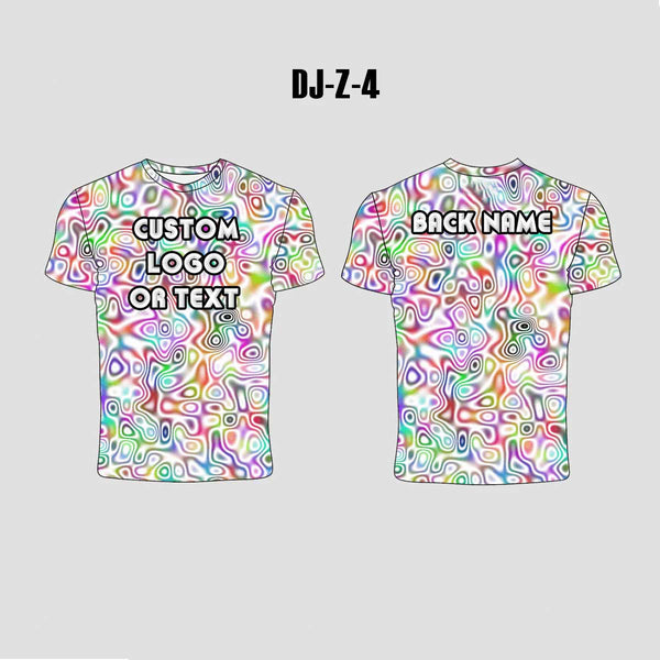 EDM Rave Music Festival Trippy Cool Sublimated Custom Shirts