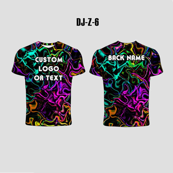 EDM Rave Music Festival Trippy Cool Sublimated Custom Shirts
