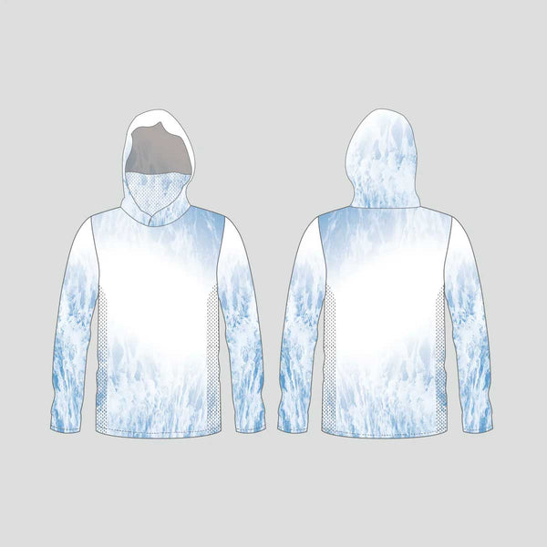 FHX021 Sea Water Foam Performance Custom Fishing Hoodies